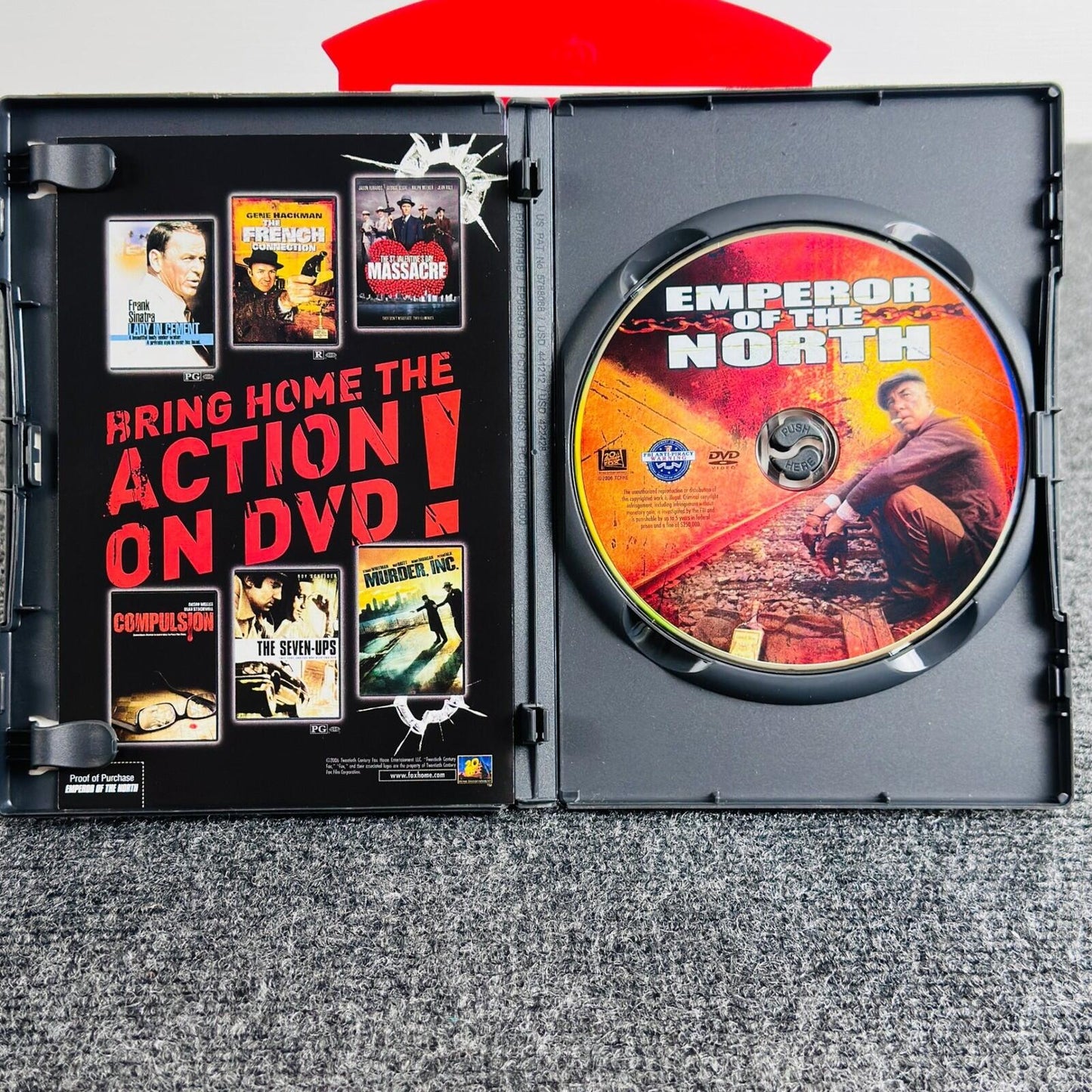 Emperor of the North DVD 2006 Widescreen Lee Marvin Ernest Borgnine Action PG