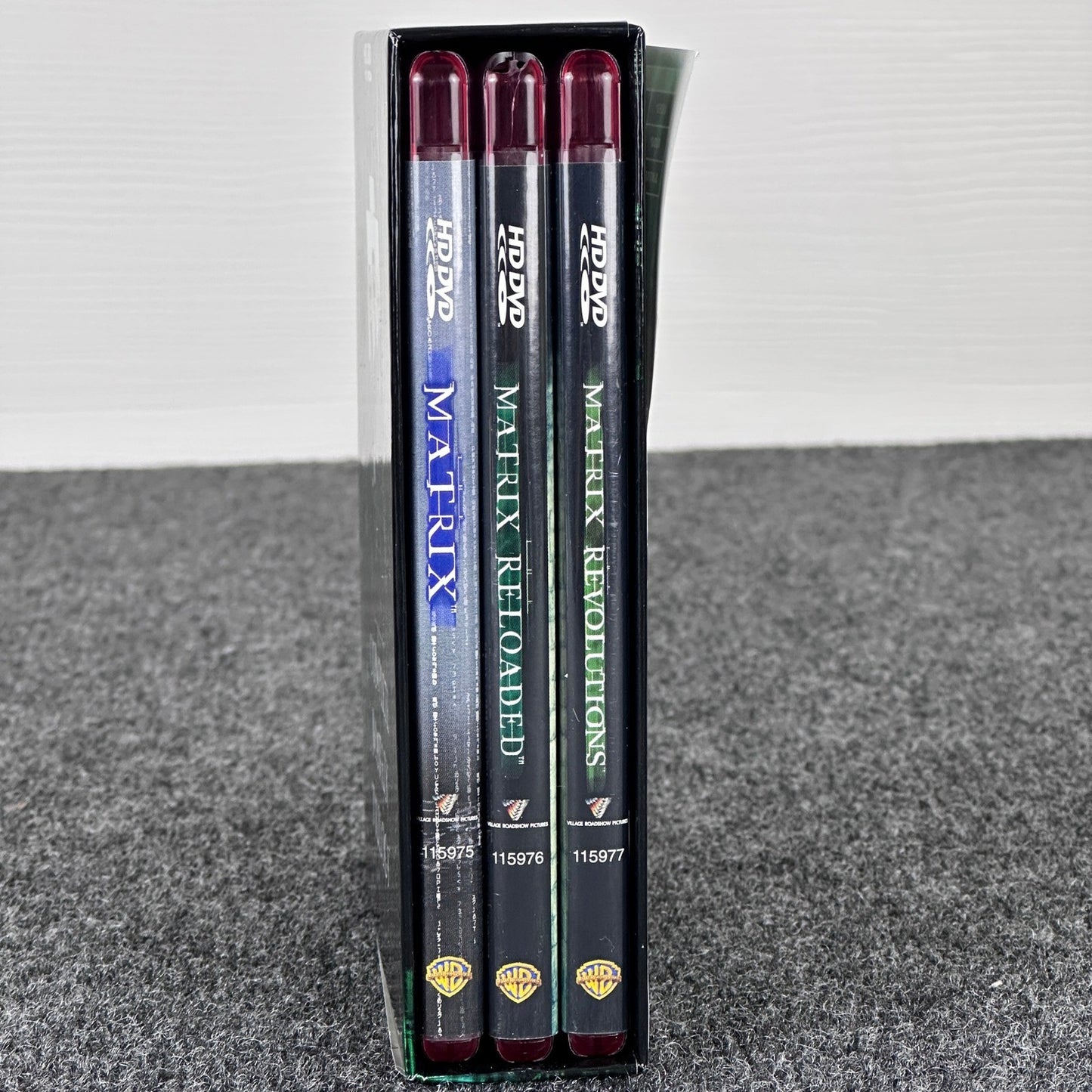The Complete Matrix Trilogy HD DVD Box Set 3-Disc 1080p Warner Bros 2007 Rare by Buysaavy