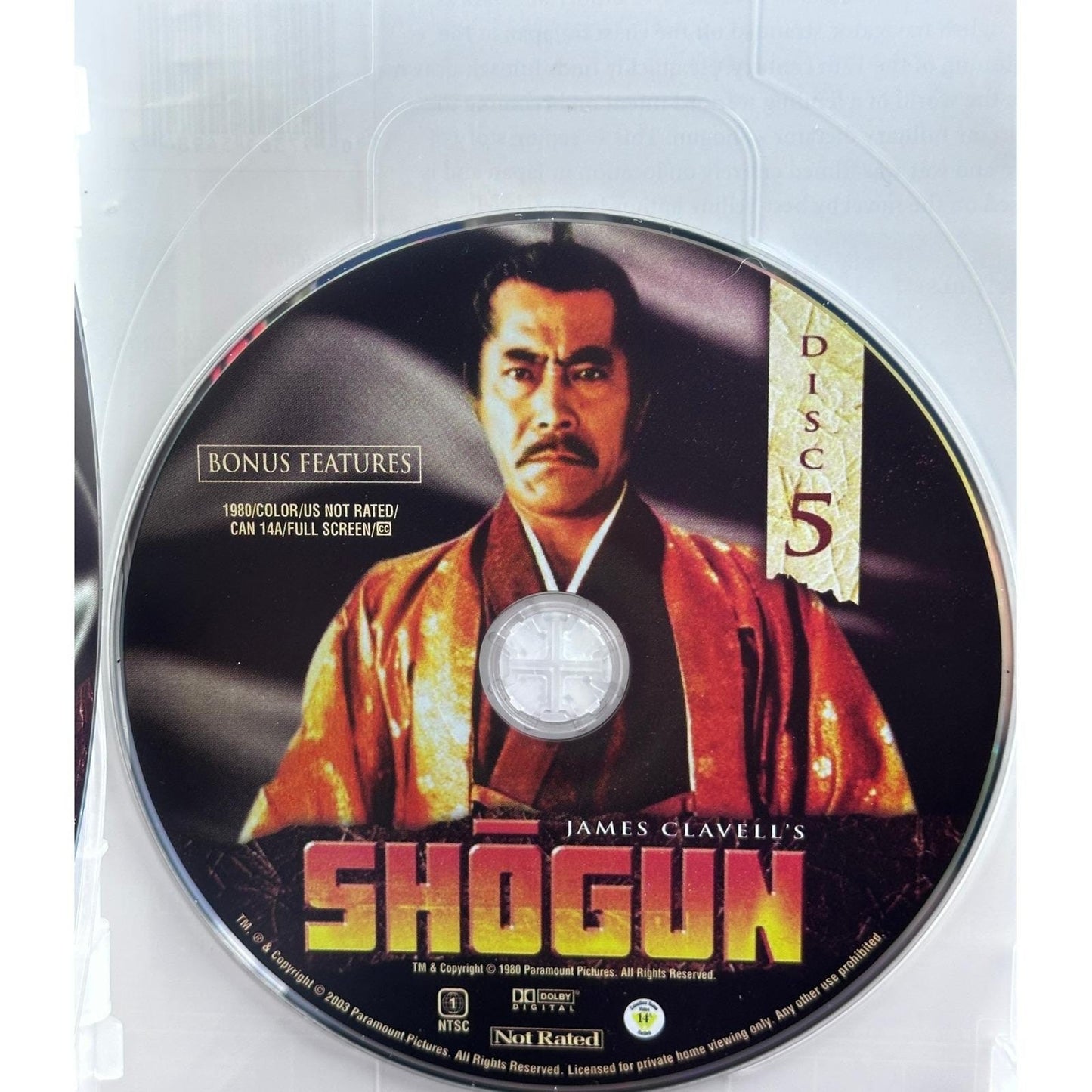 James Clavell's Shogun Miniseries 5-Disc Collector's Edition DVD Box Set by Buysaavy