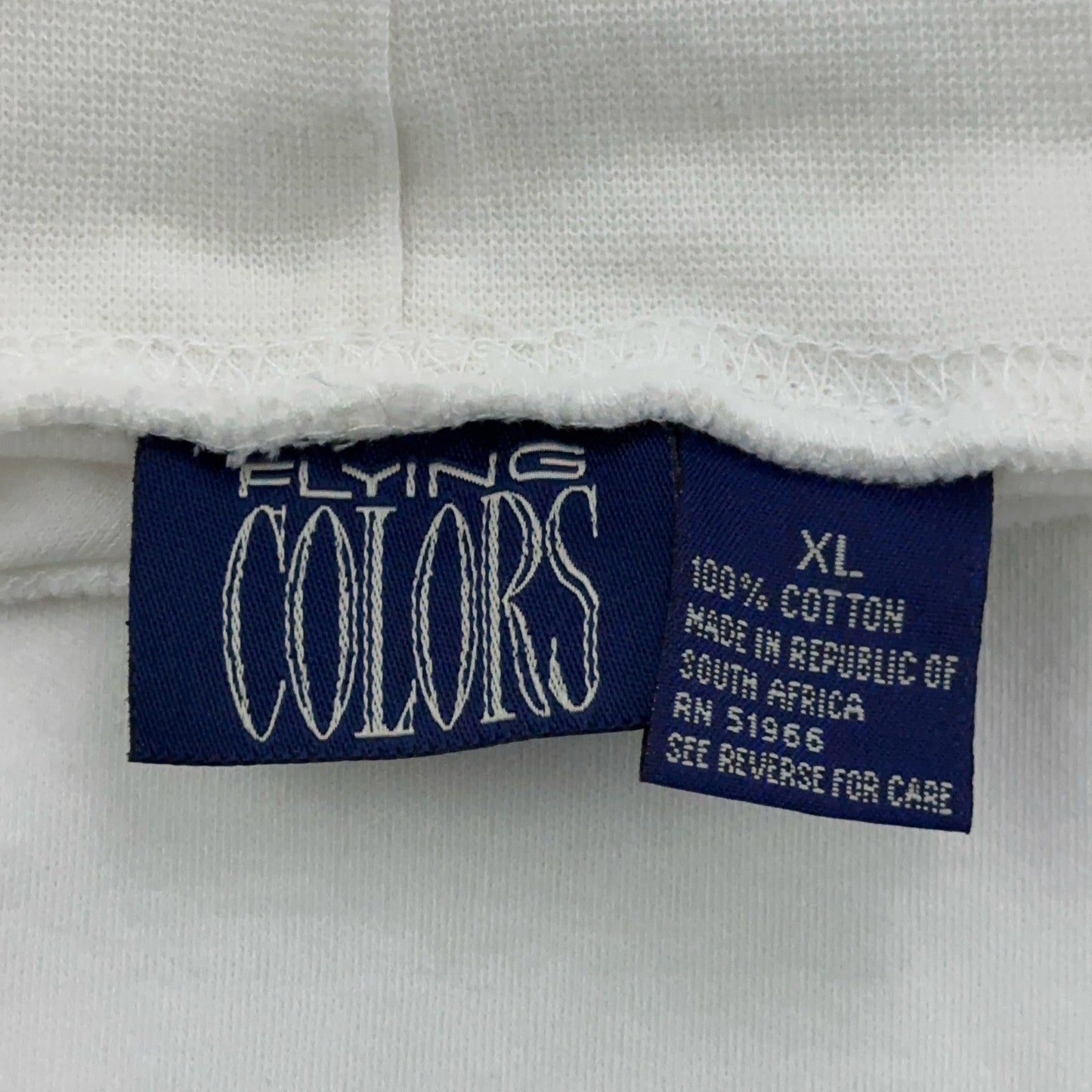 Classic Cotton Turtleneck - Soft White XL by Flying Colors