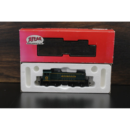 Atlas HO Scale Alco S-4 Diesel Switcher Maine Central 313 Locomotive 8753 Boxed by Atlas
