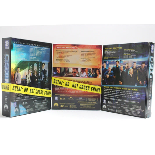 CSI DVD Bundle CSI NY Season 1 CSI Miami Season 1 CSI Las Vegas Season 2 Box Set by Buysaavy