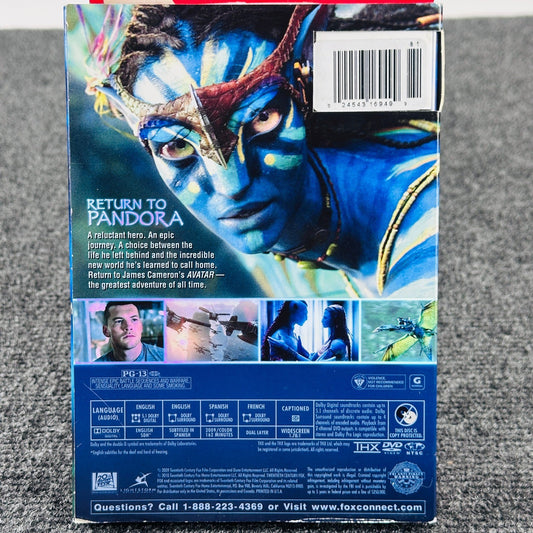Avatar DVD 2010 James Cameron Sci-Fi Fantasy Widescreen Slipcover PG-13 by Buysaavy