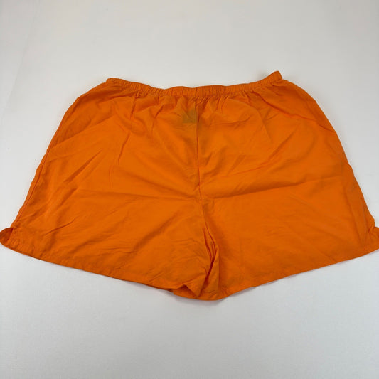 Athletic Works Tiger Lily Orange Nylon Active Shorts XL S8372 AW22D308 by Athletic Works