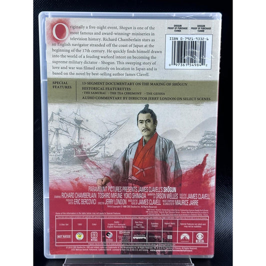 James Clavell's Shogun Miniseries 5-Disc Collector's Edition DVD Box Set by Buysaavy