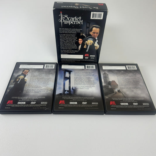 The Scarlet Pimpernel A&E BBC DVD Box Set Richard E Grant 3-Disc Collection by Buysaavy