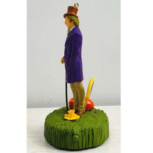 Hallmark 2017 Willy Wonka Ornament Tree Candy Lollipop Cane (NO BOX) by Hallmark