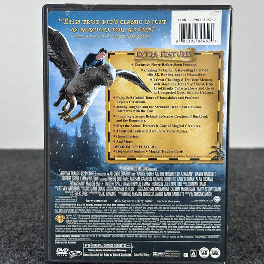 Harry Potter and the Prisoner of Azkaban DVD 2-Disc Widescreen Edition 2004 PG by Buysaavy