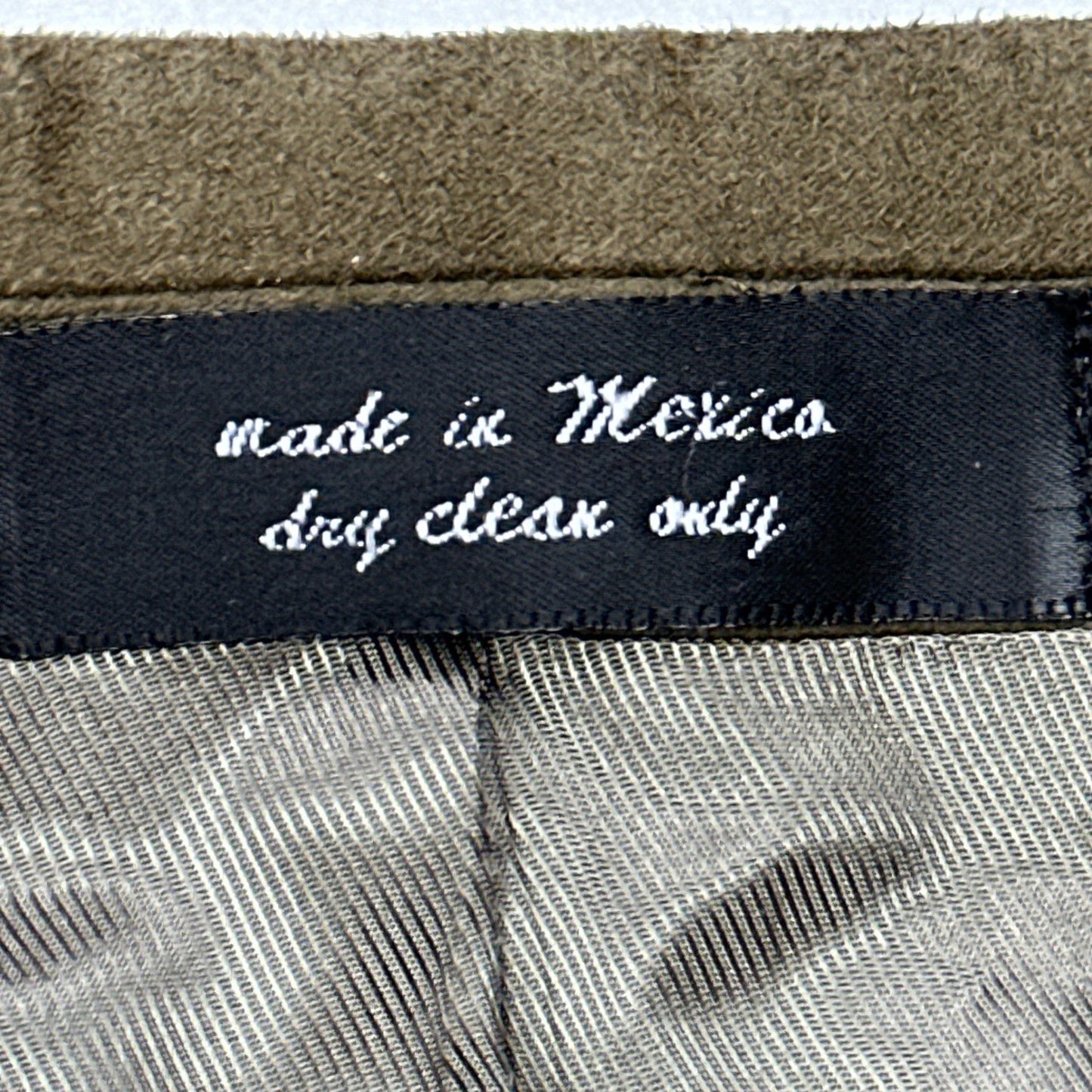 Andrew Fezza Fusion Mens 43R Blazer Olive Brown Faux Suede Sport Coat 2-Button by Andrew Fezza Fusion