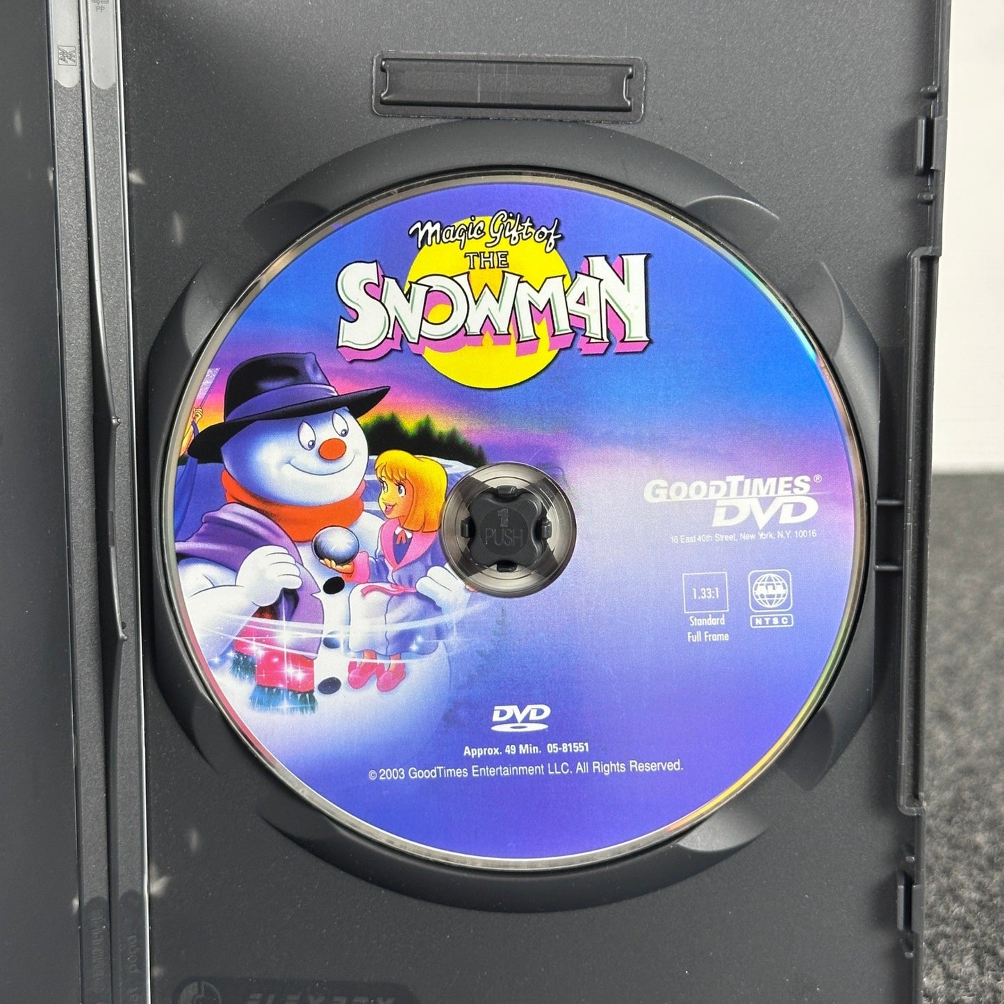 Magic Gift of the Snowman DVD 2003 Animated Musical Holiday Movie GoodTimes NTSC by Buysaavy