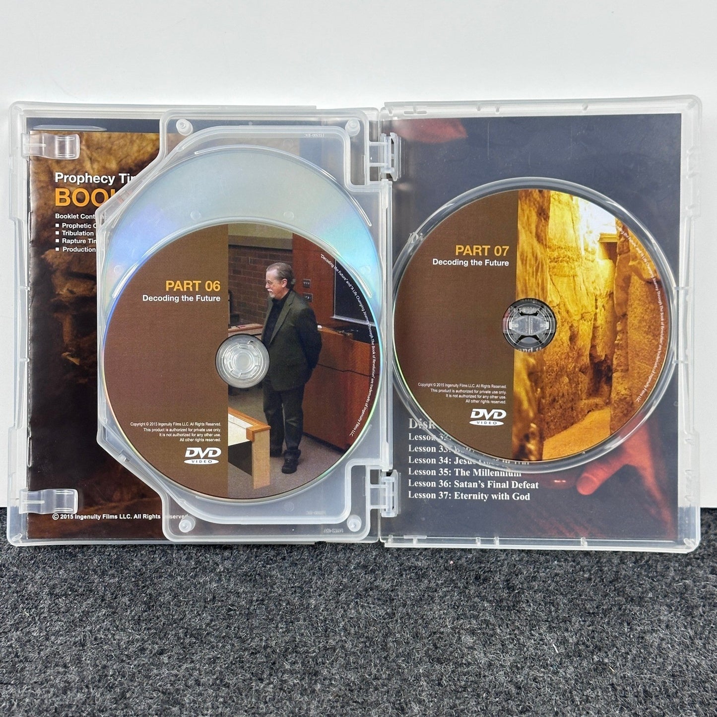 Decoding the Future Book of Revelation 7-Disk DVD Course Jay McCarl Booklet by Buysaavy