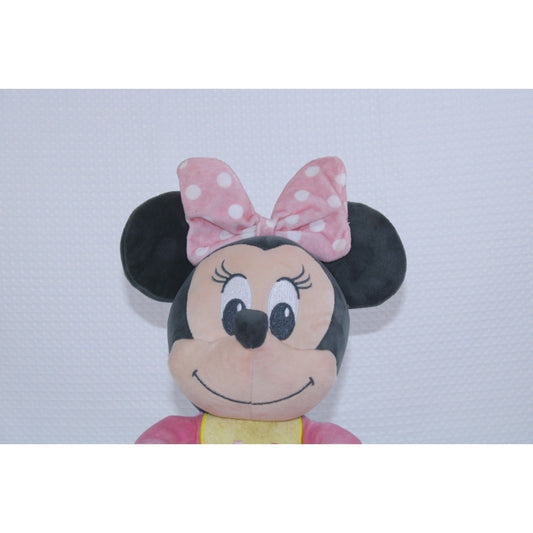 Disney Minnie Mouse Baby Learning Plush Toy Pink Pajamas Shapes 12" Length by Disney