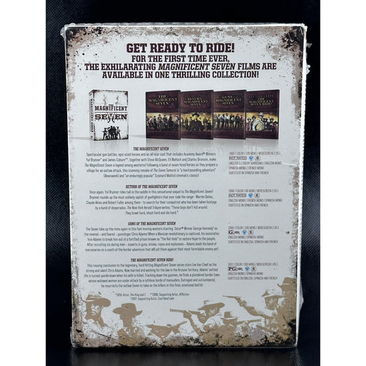 The Magnificent Seven Collection DVD Box Set Collector's Edition Western by Buysaavy