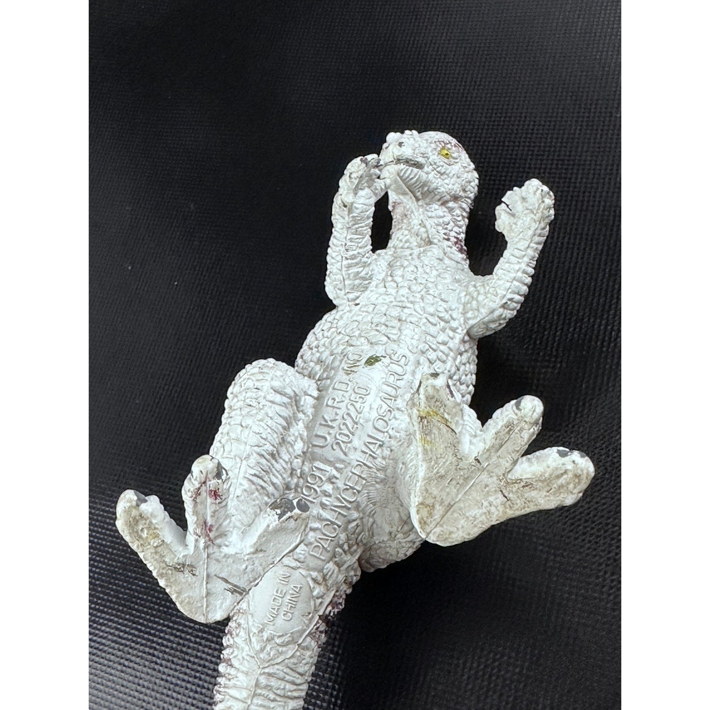 Vintage Pachycephalosaurus Dinosaur Action Figure UKRD 1991 Collectible by UKRD