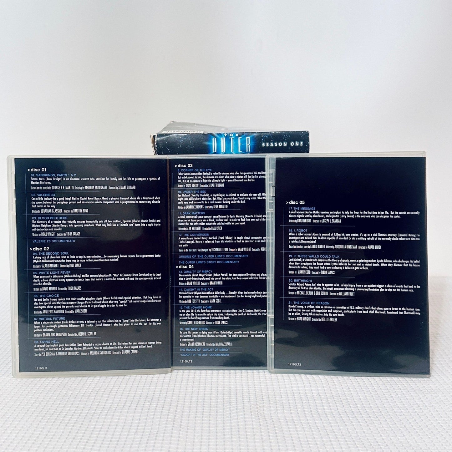 The Outer Limits Season One Complete DVD Set 5 Disc Collection Sci Fi Series by Buysaavy