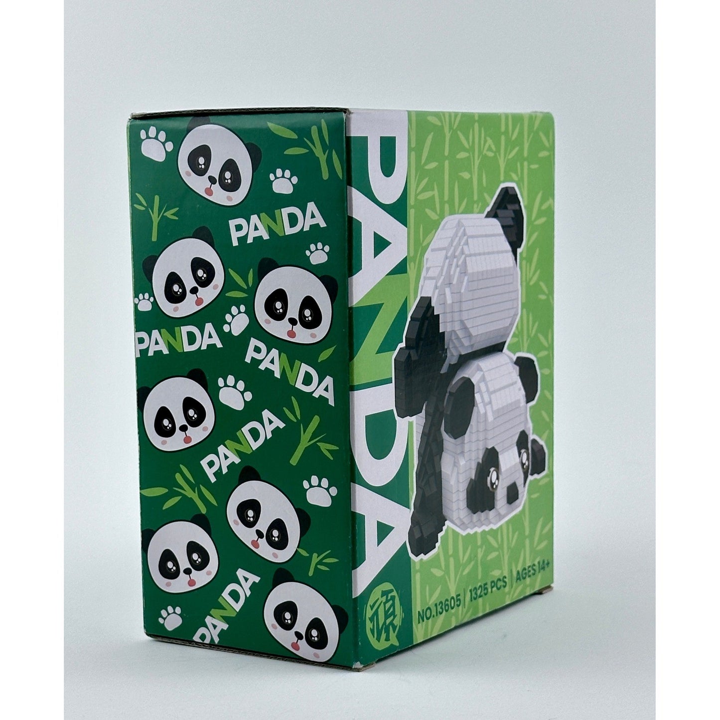 Panda Building Blocks Set 1325 PCS Interlocking Blocks Animal Figure 14+ by Unbranded