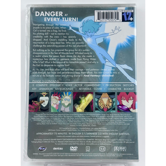 Final Fantasy Unlimited Vol 5 Phase 5 DVD - Anime Sci-Fi Fantasy - New by Buysaavy