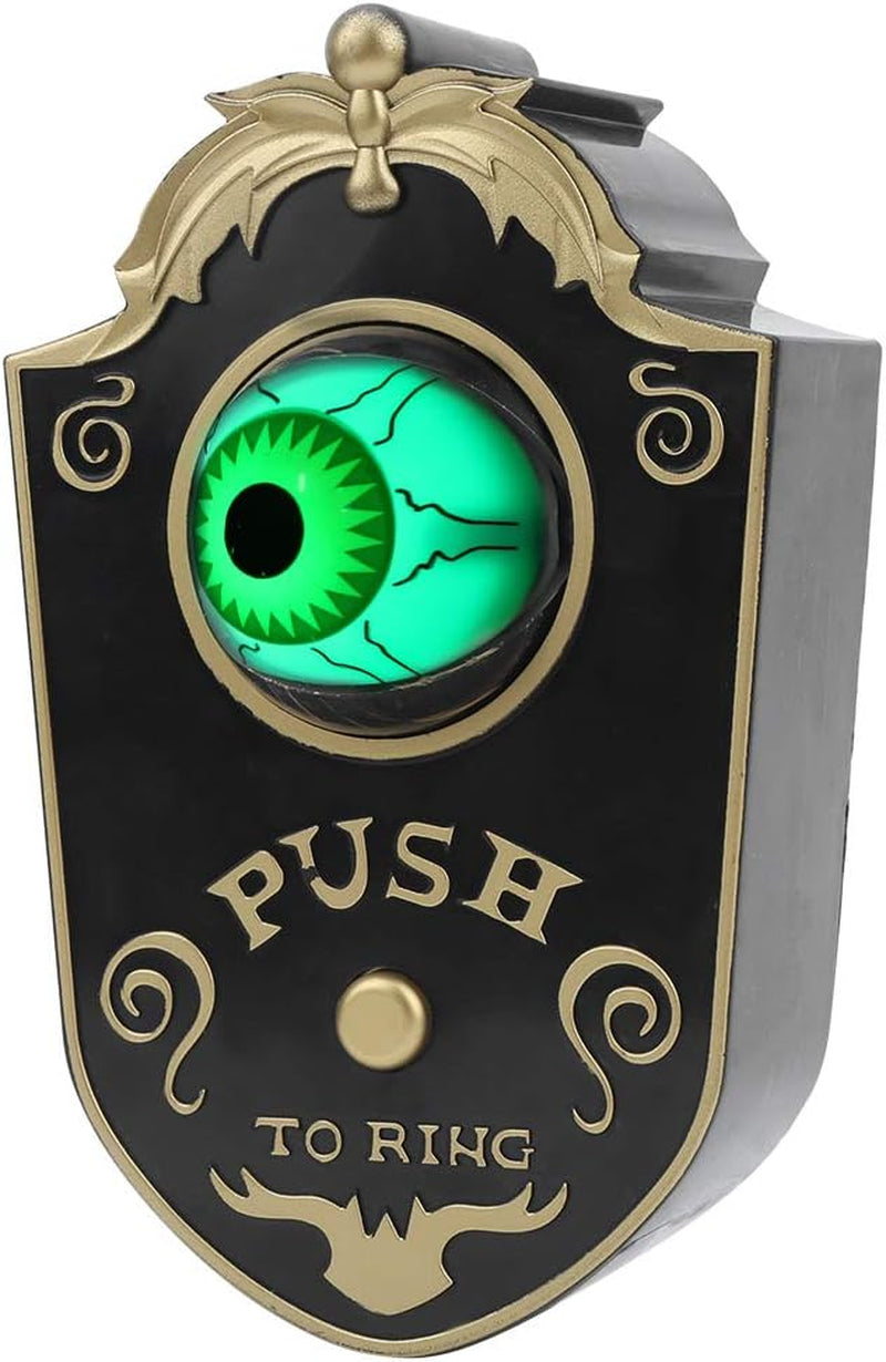 Zerone Oneeyed Eyeball Decoration Open Eye, Halloen with Eyeball Halloen, Eyeball Halloen with Eyeball Scary Sound, Easy Hanging, Eyeball Halloen for Teasing or Frightening Powered (P018 One-Eyed