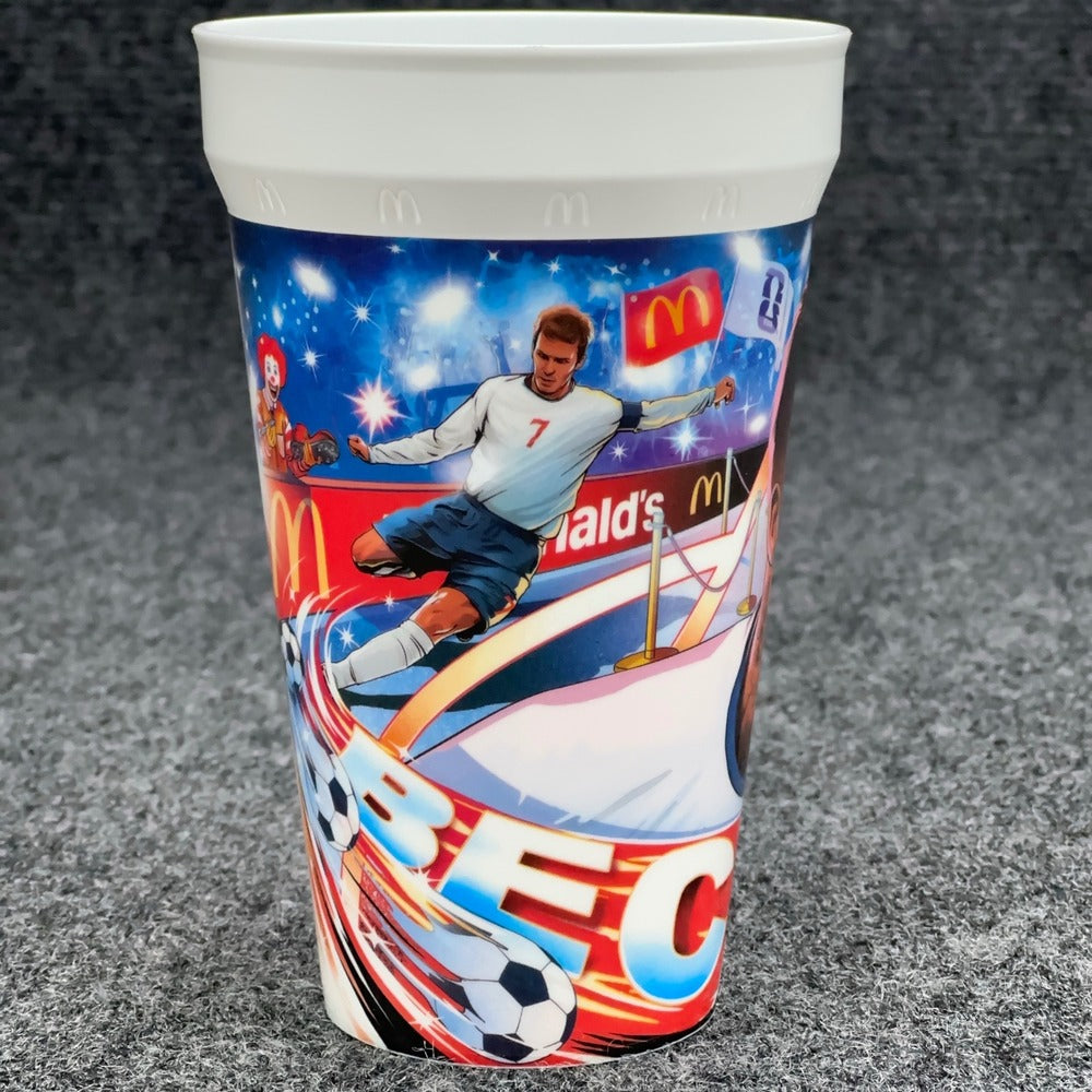 McDonalds 2006 FIFA World Cup David Beckham Plastic Souvenir Cup Collectible — photo 5 of 7