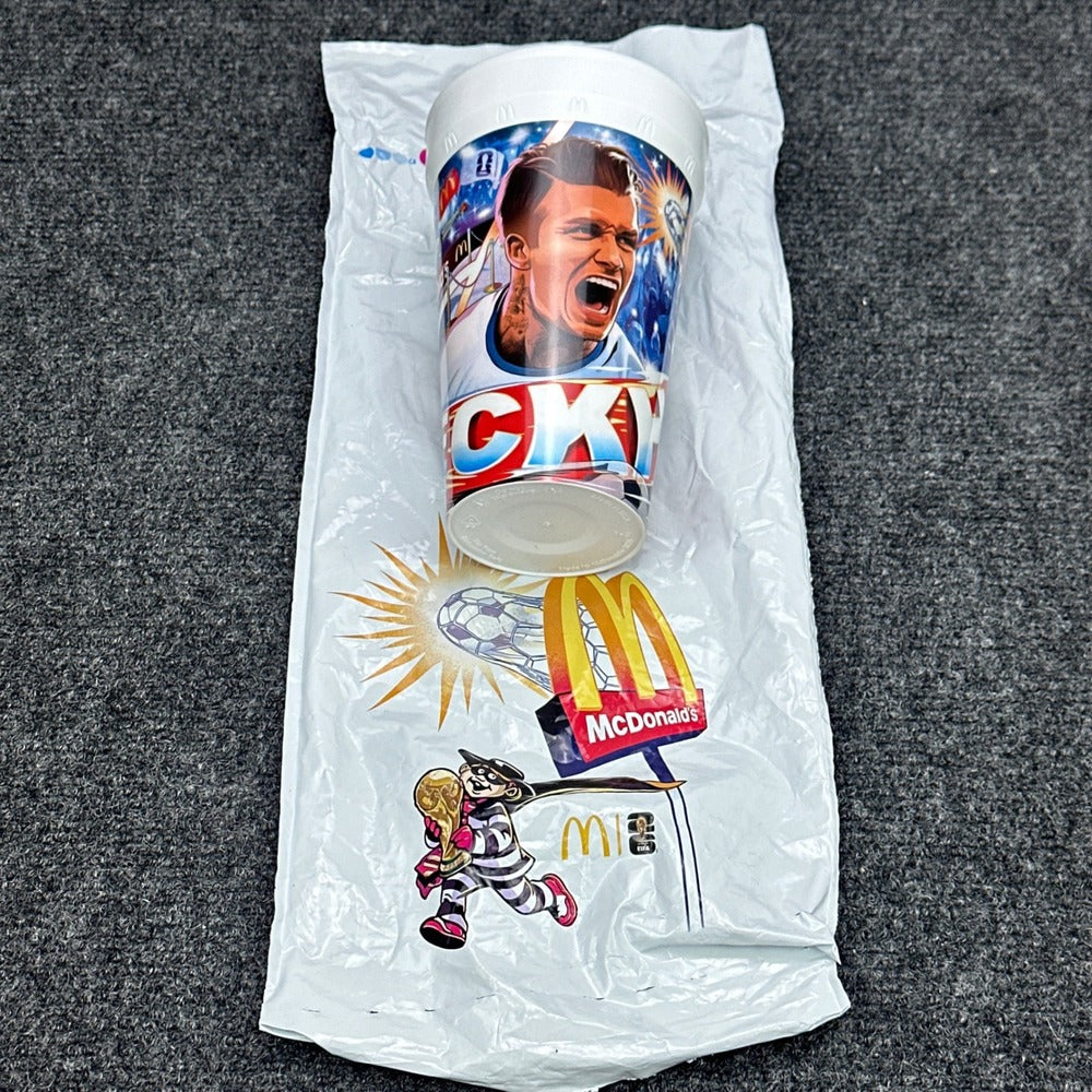 McDonalds 2006 FIFA World Cup David Beckham Plastic Souvenir Cup Collectible — photo 7 of 7