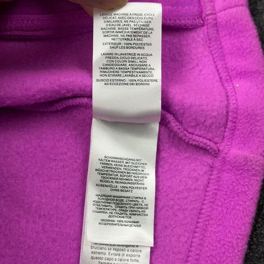 Columbia Girls Benton Springs Full Zip Fleece Jacket Pink Magenta Large L — photo 11 of 13