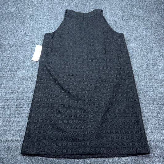 Context Petite Jet Black Lace Sleeveless Shift Dress 16P Jewel Neck 41614 NWT — photo 3 of 9