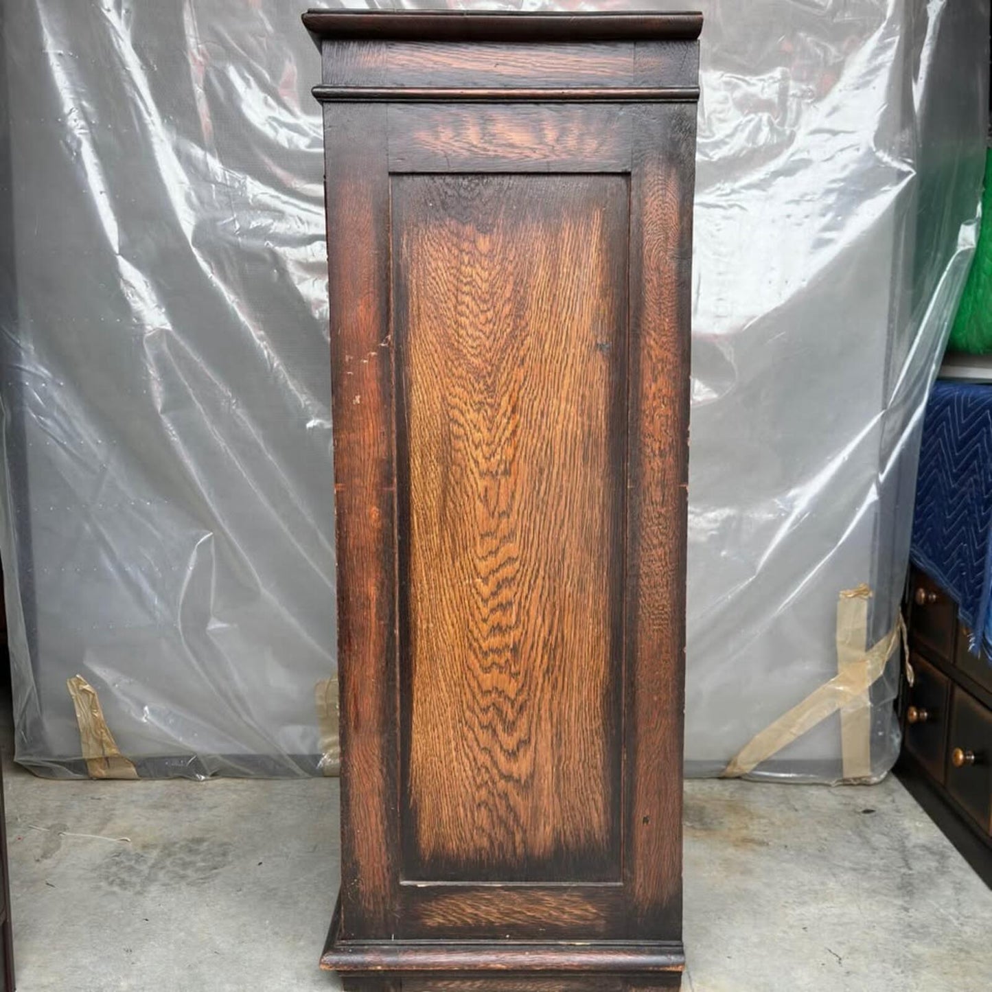 Classic Wooden Storage Cabinet with Cane Door by Buysaavy