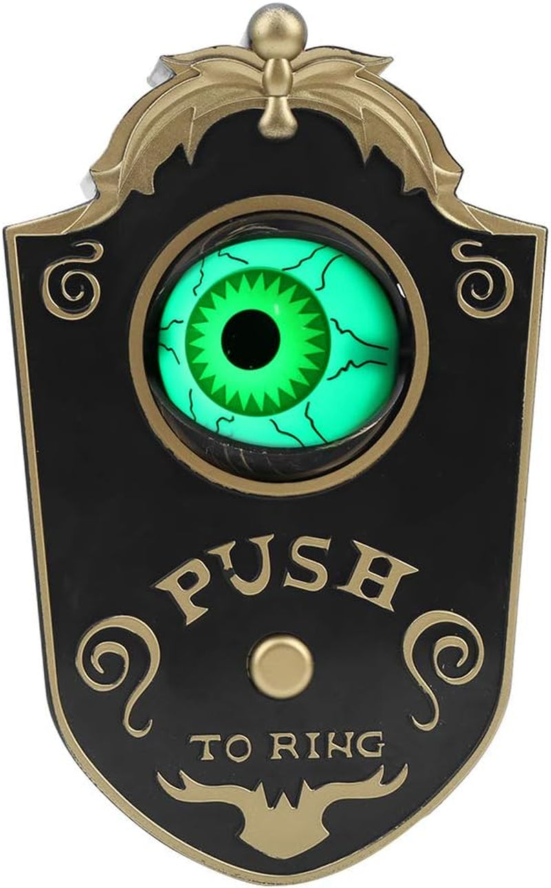 Zerone Oneeyed Eyeball Decoration Open Eye, Halloen with Eyeball Halloen, Eyeball Halloen with Eyeball Scary Sound, Easy Hanging, Eyeball Halloen for Teasing or Frightening Powered (P018 One-Eyed