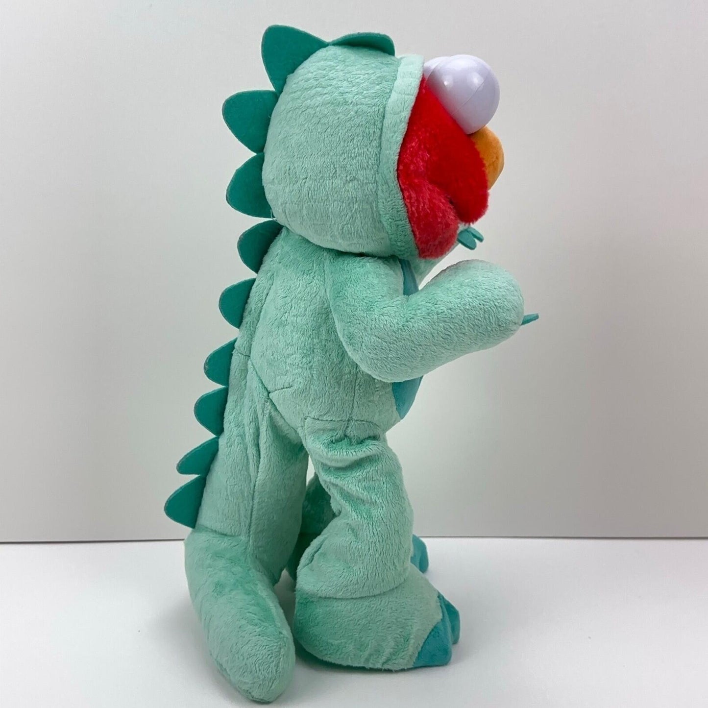 Official Sesame Street Elmo Dinosaur Plush Soft Toy by Just Play