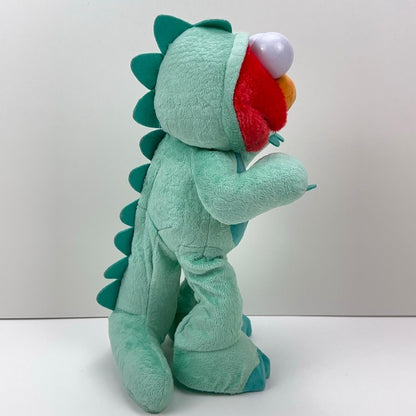 Official Sesame Street Elmo Dinosaur Plush Soft Toy by Just Play