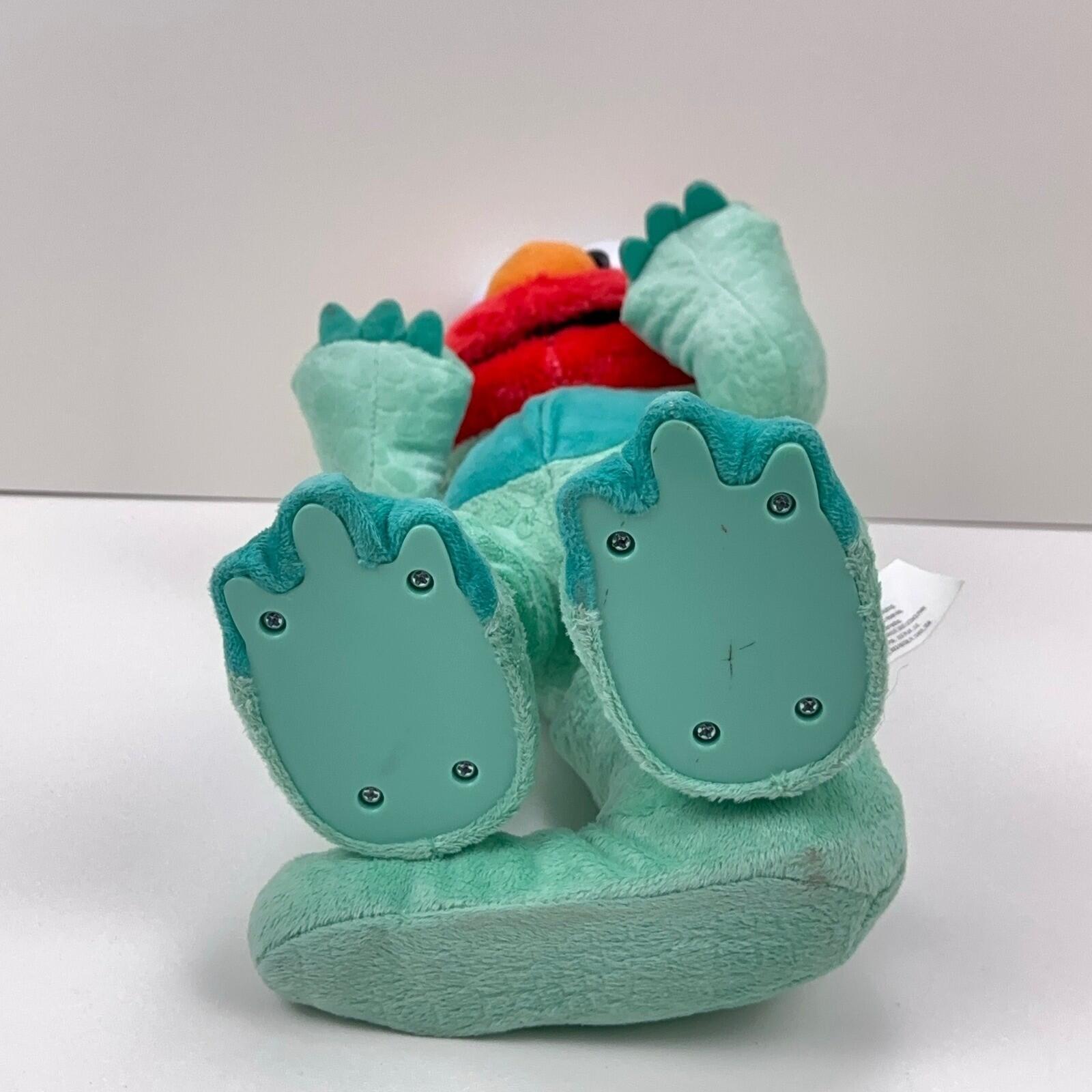 Official Sesame Street Elmo Dinosaur Plush Soft Toy by Just Play