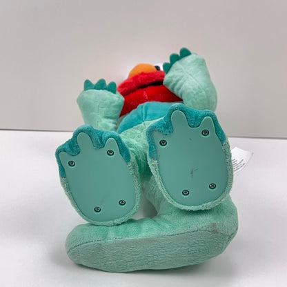 Official Sesame Street Elmo Dinosaur Plush Soft Toy by Just Play