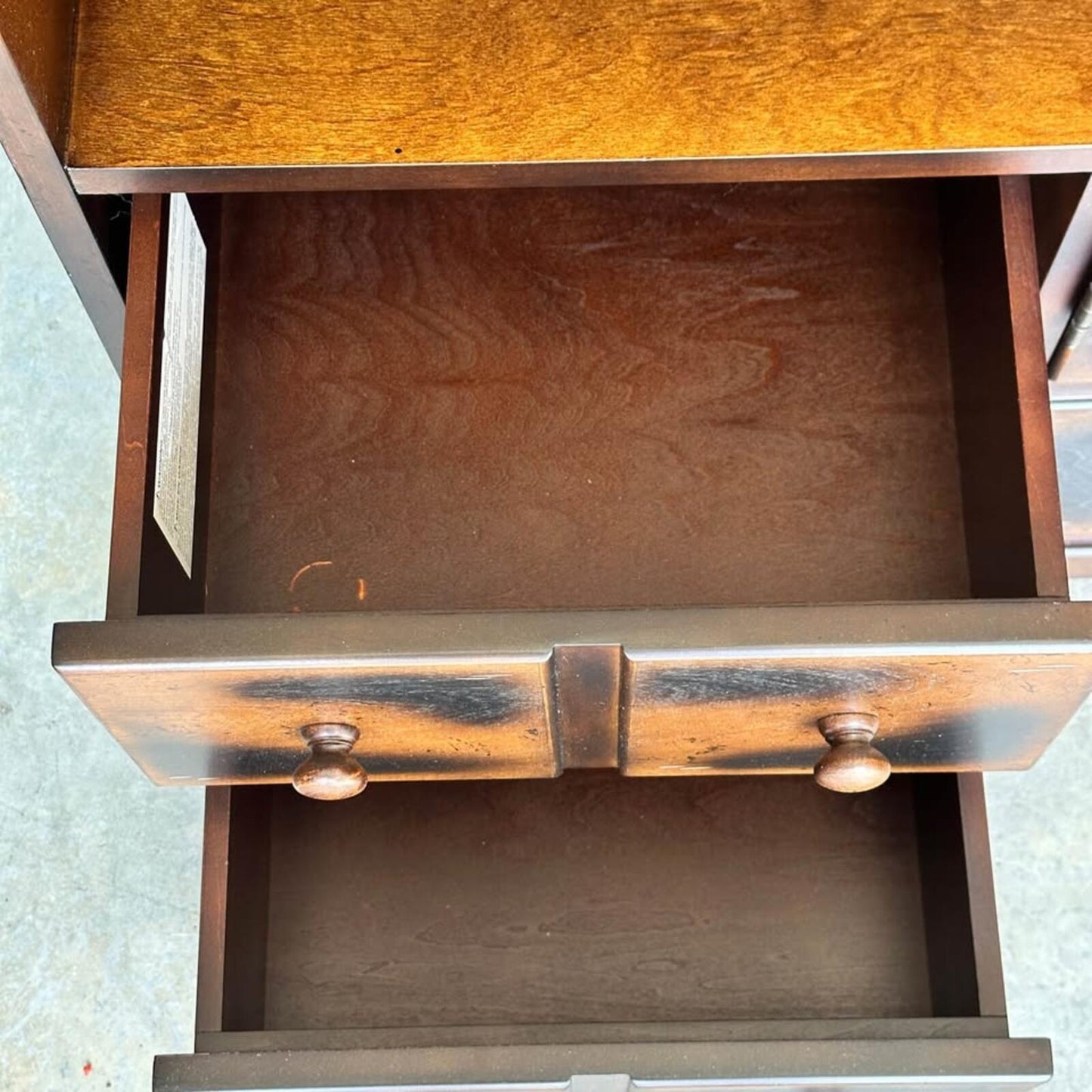 Rustic Wood TV Stand with Storage by Buysaavy