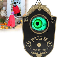 Zerone Oneeyed Eyeball Decoration Open Eye, Halloen with Eyeball Halloen, Eyeball Halloen with Eyeball Scary Sound, Easy Hanging, Eyeball Halloen for Teasing or Frightening Powered (P018 One-Eyed