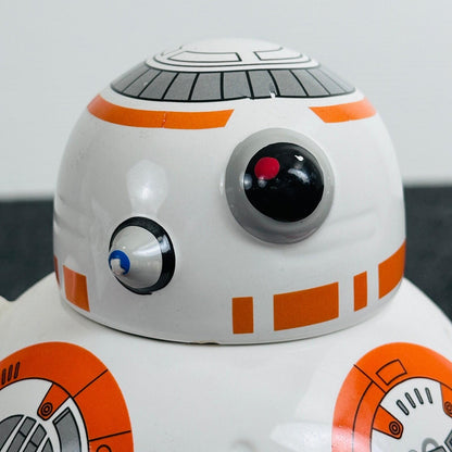 Star Wars BB-8 Ceramic Coffee Mug with Lid UT USA LLC Orange White Droid 12oz
