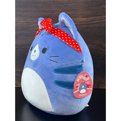 Squishmallows Original 12 Inch Carisma The Tabby Cat Valentine 2026 New Plush