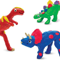 Creativity for Kids Create with Clay Dinosaur Craft Kit (Ages 5+)