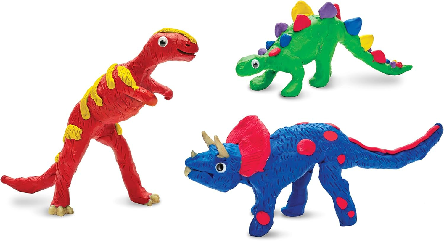 Creativity for Kids Create with Clay Dinosaur Craft Kit (Ages 5+)