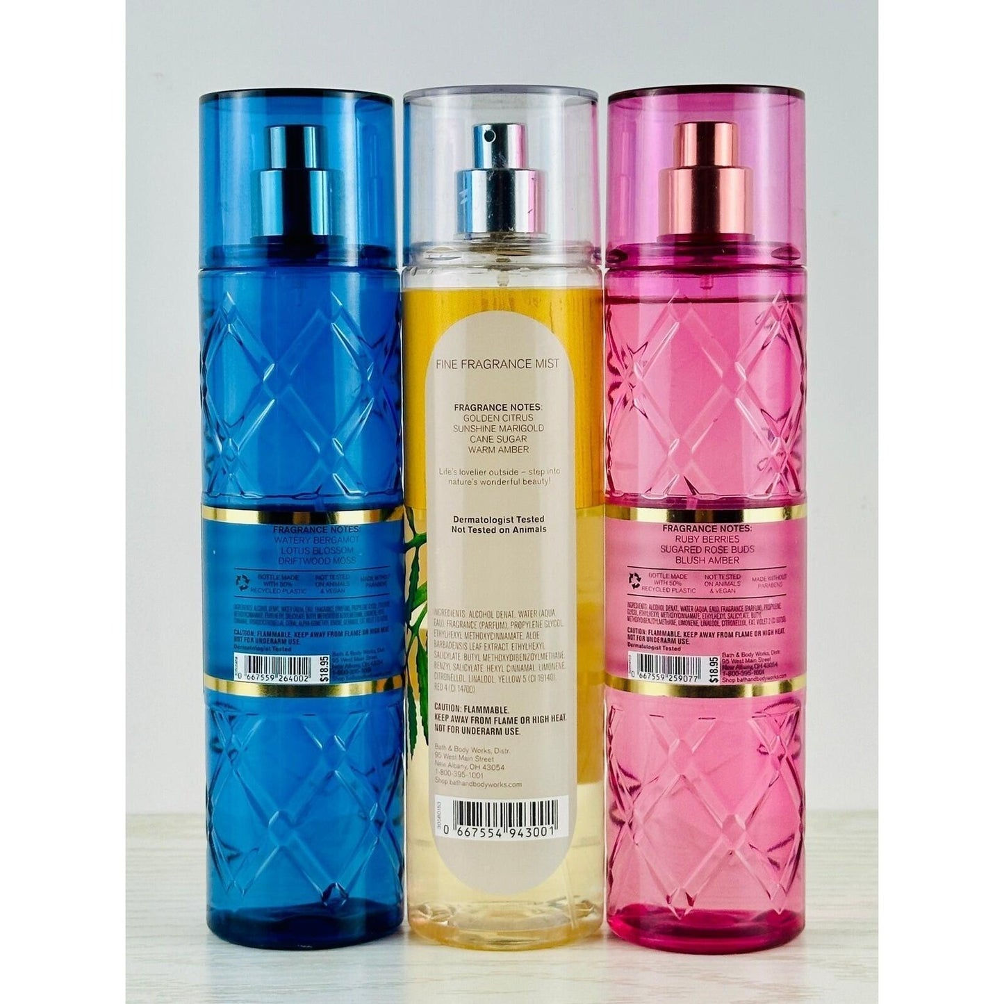 Bath Body Works Fragrance Mist Lot On The Horizon Covered In Roses