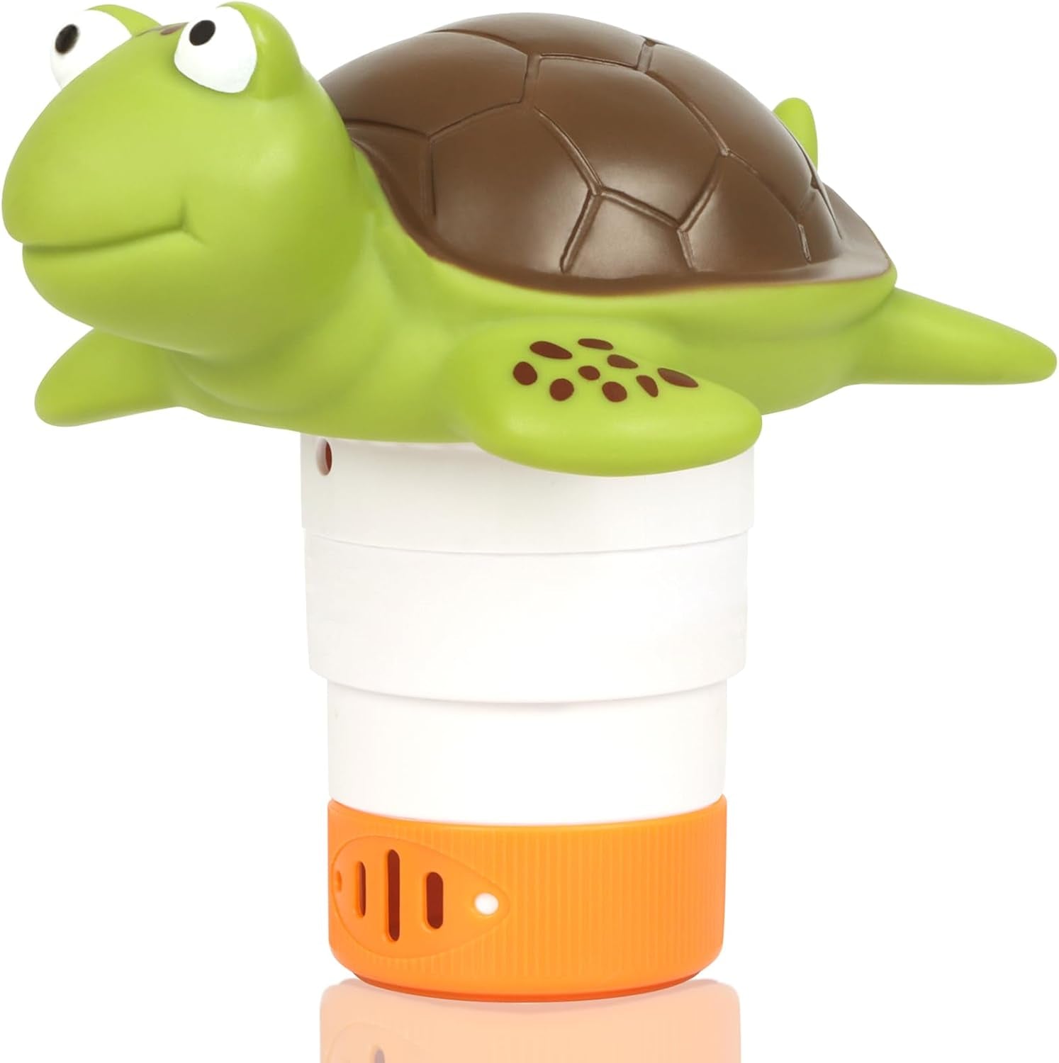 Floating Mini Spa Chemical Dispenser, Chlorine/Bromine Tablet Floater for 1 Inch Tablets, Idea for Spa, Hot Tub &,Fountain, Inflatable & Above-Ground Pools