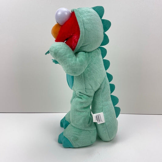 Official Sesame Street Elmo Dinosaur Plush Soft Toy by Just Play