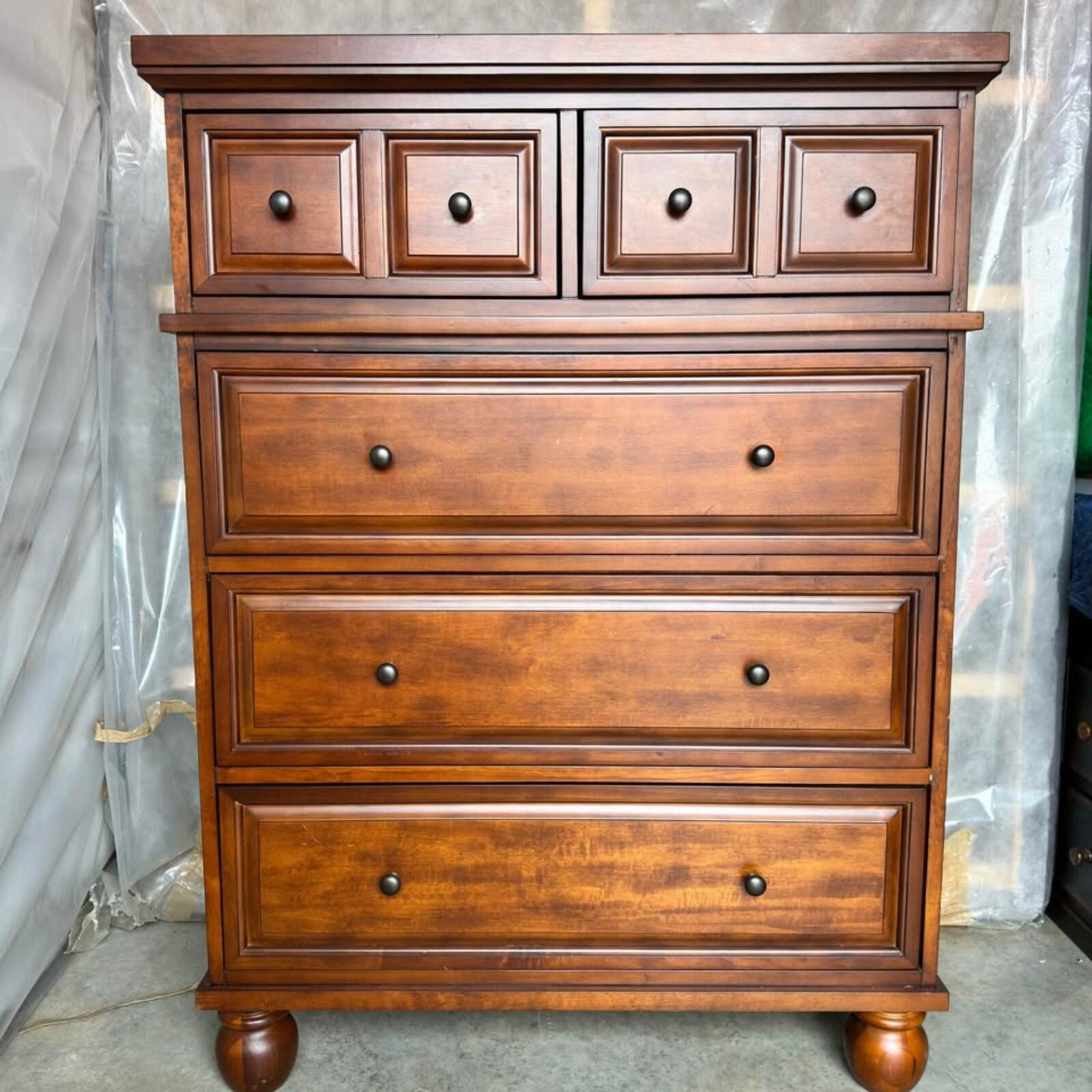 Pier 1 Imports 5-Drawer Wood Chest by Buysaavy