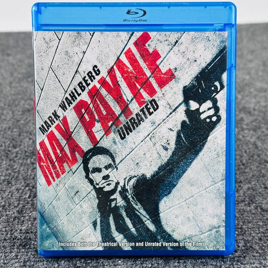 Max Payne Blu-ray Unrated Mark Wahlberg Action Crime Movie 20th Century Fox 2008