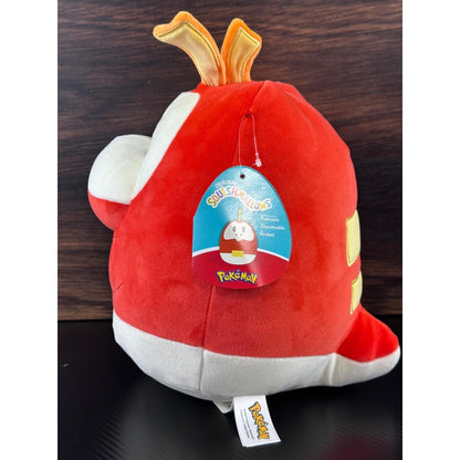 Pokemon Squishmallows Fuecoco Plush 10 Inch Red Fire Crocodile Jazwares 2024