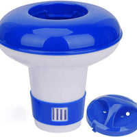 Floating Mini Spa Chemical Dispenser, Chlorine/Bromine Tablet Floater for 1 Inch Tablets, Idea for Spa, Hot Tub &,Fountain, Inflatable & Above-Ground Pools