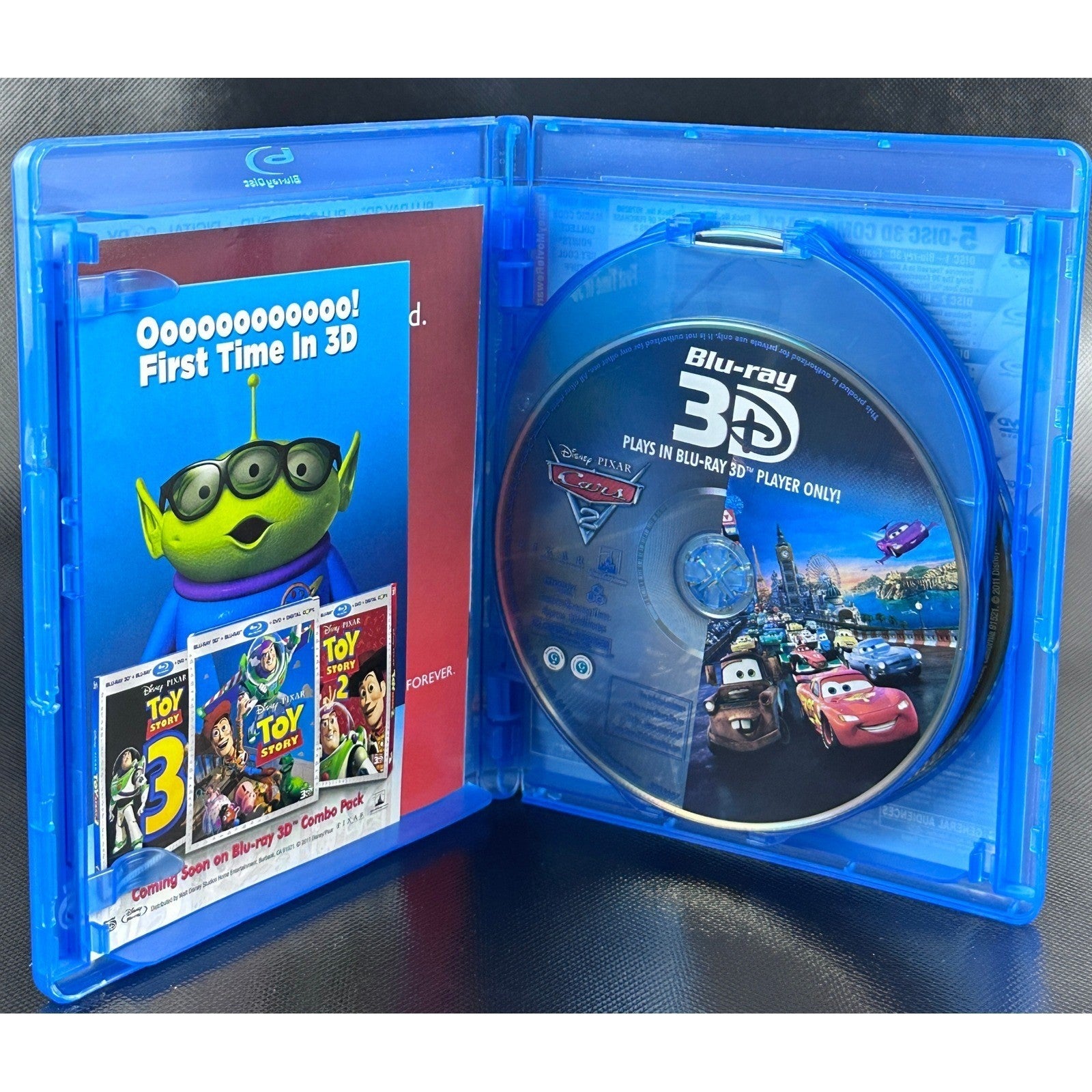 Disney Pixar Cars 2 5 Disc 3D Blu Ray DVD Digital Copy Combo Pack by Buysaavy