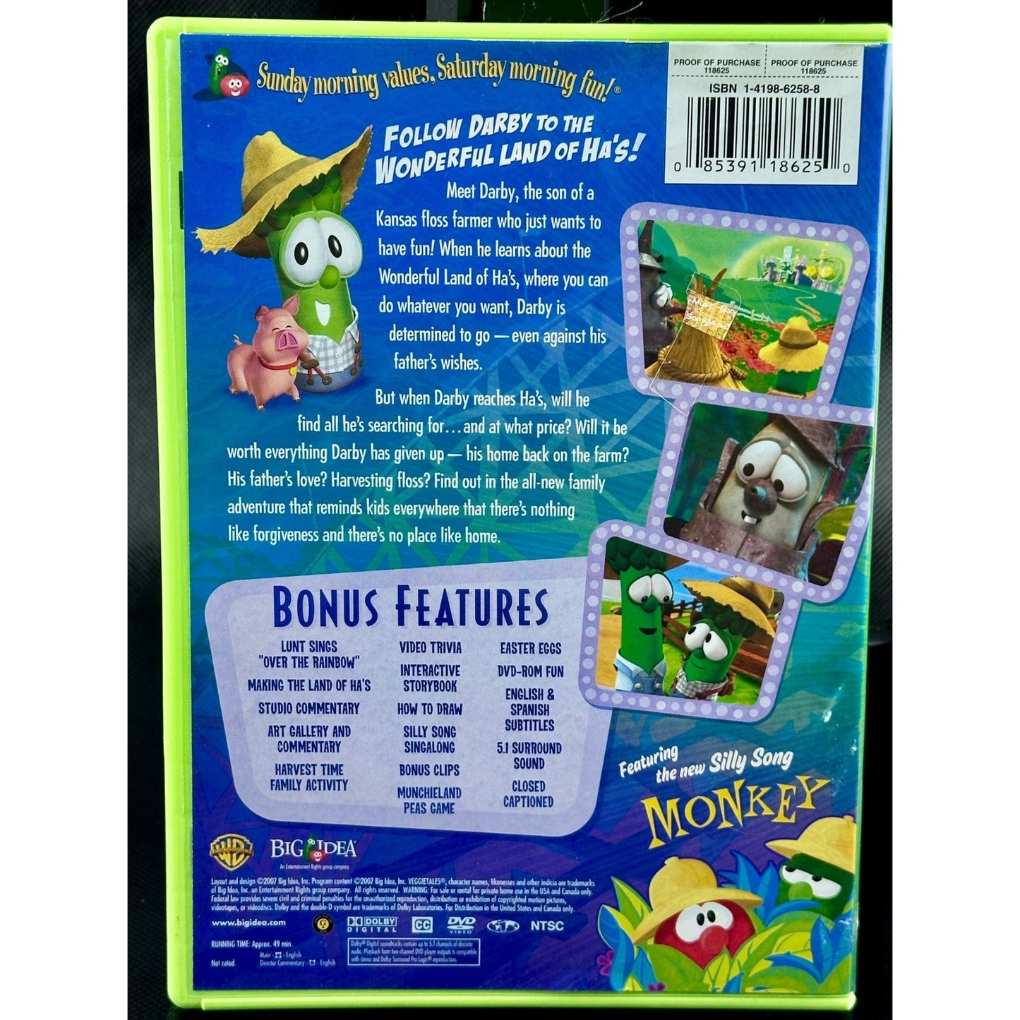 VeggieTales DVD Bundle: 3-Pack Lord of the Beans, Sock Drawer, Wizard Ha's by Buysaavy