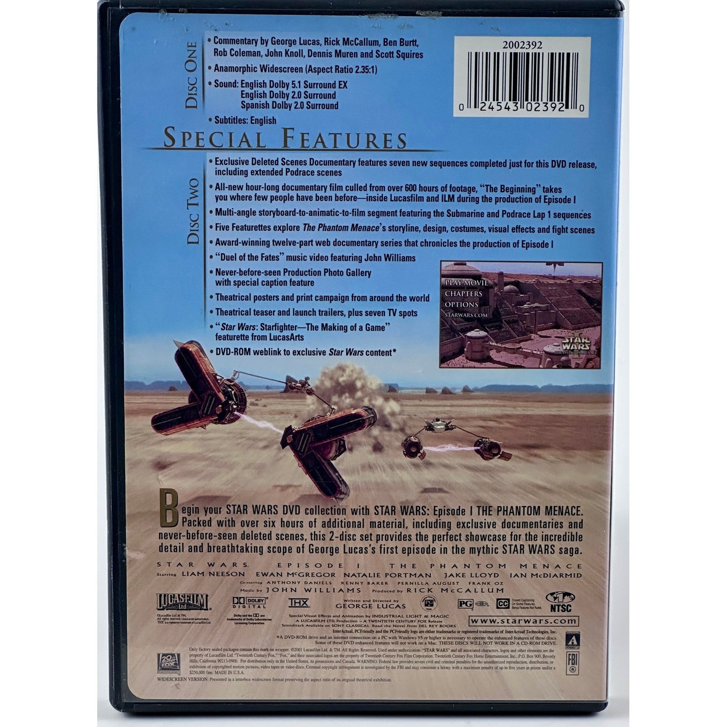Star Wars Episodes I-III DVD Trilogy Widescreen Remastered THX Box Set by Buysaavy