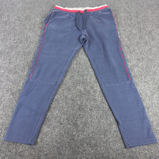 Jack & Jones Mens Navy Blue Jogger Sweatpants Red White Trim Size L 12190279 by JACK & JONES