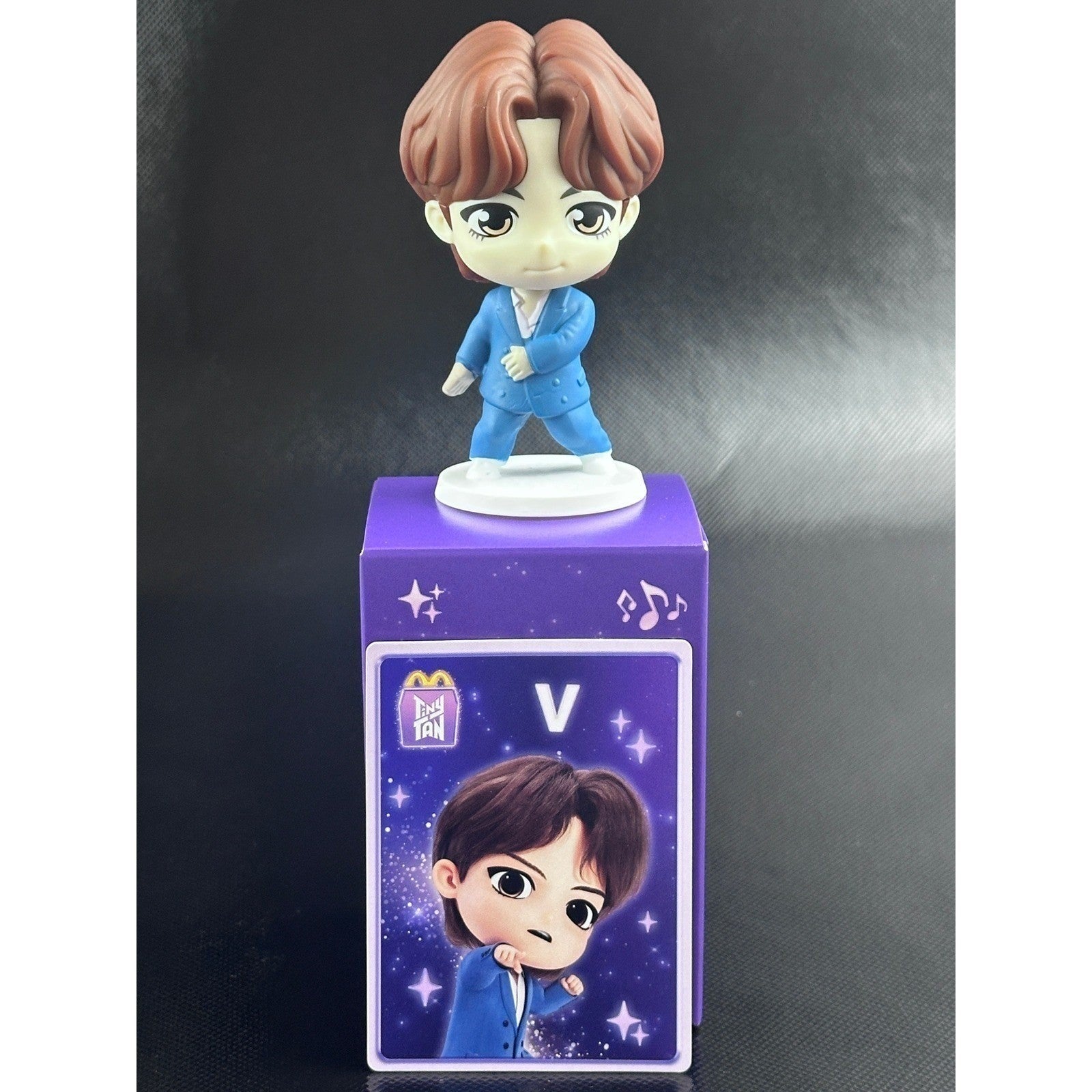 BTS TinyTAN McDonalds Happy Meal Figure Full Set of 7 with Boxes and Cards 2024 by McDonald's